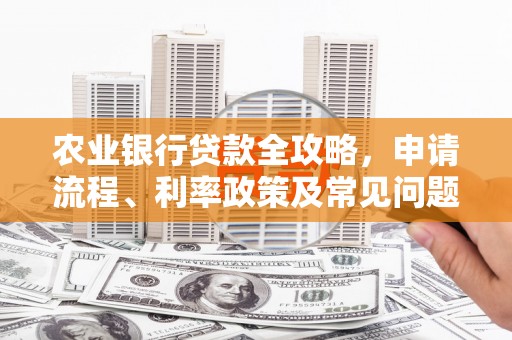东乌旗农业银行贷款全攻略，申请流程、利率政策及常见问题解析
