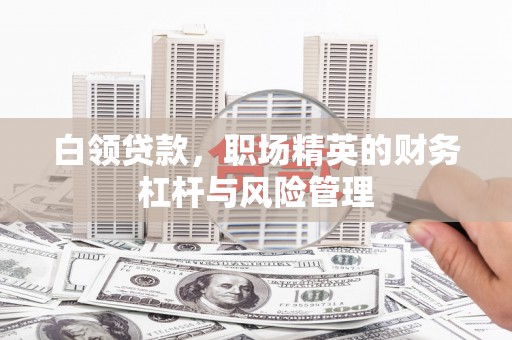 东乌旗白领贷款，职场精英的财务杠杆与风险管理