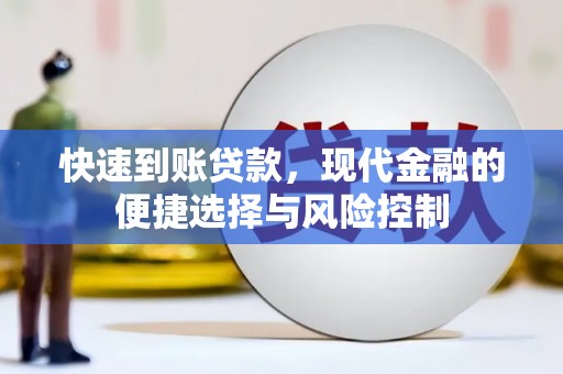 东乌旗快速到账贷款，现代金融的便捷选择与风险控制