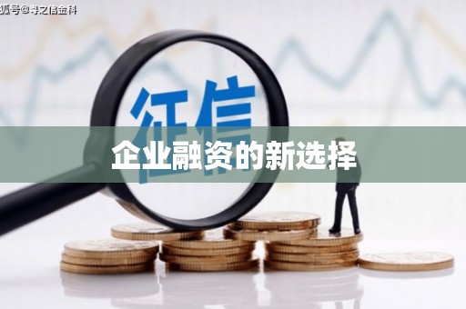 东乌旗企业融资的新选择