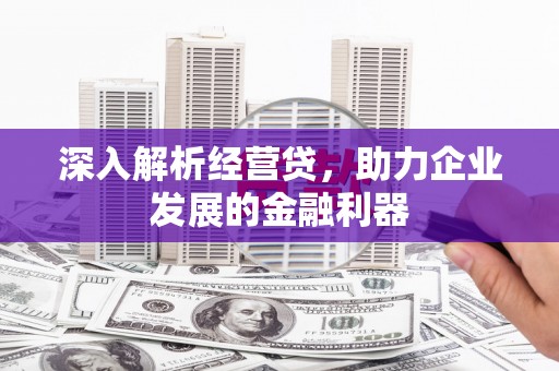 东乌旗深入解析经营贷，助力企业发展的金融利器