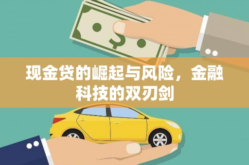 东乌旗现金贷的崛起与风险，金融科技的双刃剑