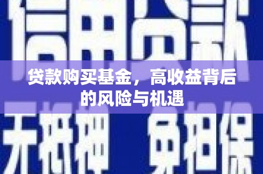 东乌旗贷款购买基金，高收益背后的风险与机遇