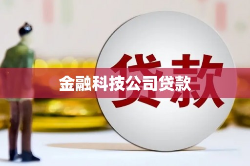 东乌旗金融科技公司贷款
