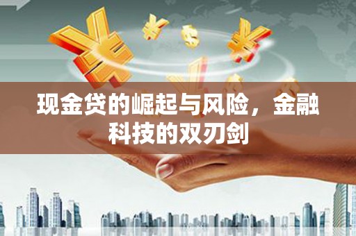 东乌旗现金贷的崛起与风险，金融科技的双刃剑
