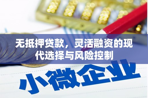 东乌旗无抵押贷款，灵活融资的现代选择与风险控制