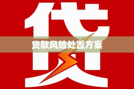 东乌旗贷款风险处置方案