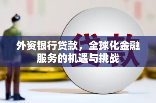东乌旗外资银行贷款，全球化金融服务的机遇与挑战