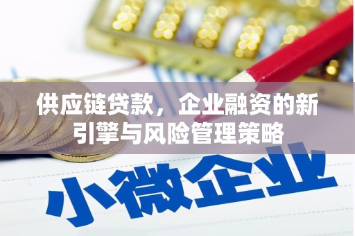 东乌旗供应链贷款，企业融资的新引擎与风险管理策略