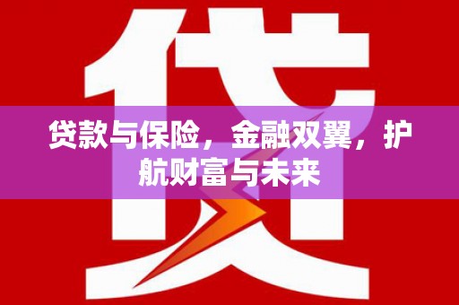东乌旗贷款与保险，金融双翼，护航财富与未来
