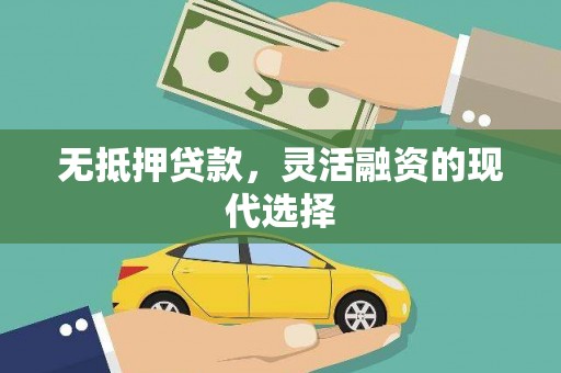 东乌旗无抵押贷款，灵活融资的现代选择