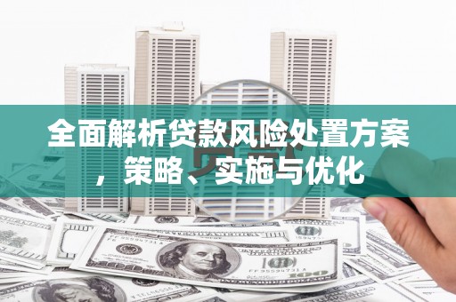 东乌旗全面解析贷款风险处置方案，策略、实施与优化