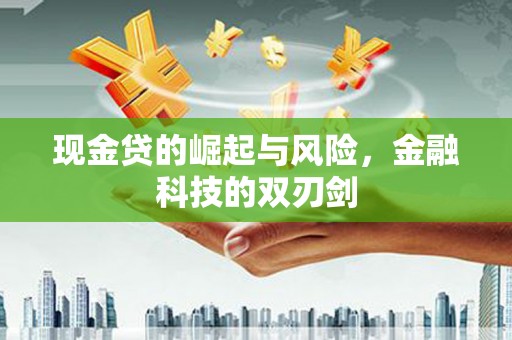 东乌旗现金贷的崛起与风险，金融科技的双刃剑