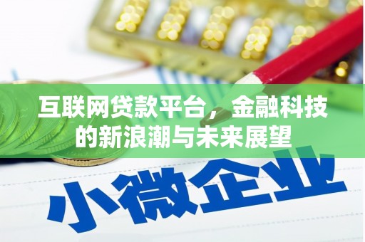 东乌旗互联网贷款平台，金融科技的新浪潮与未来展望