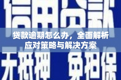 东乌旗贷款逾期怎么办，全面解析应对策略与解决方案