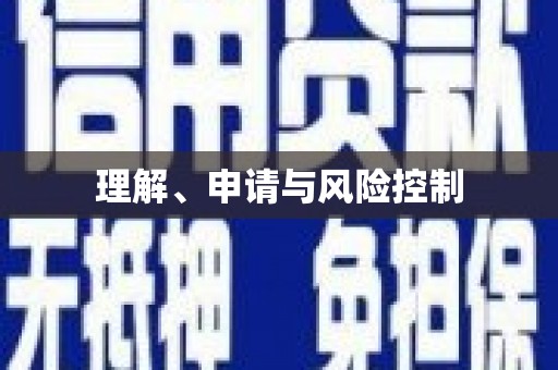 东乌旗理解、申请与风险控制