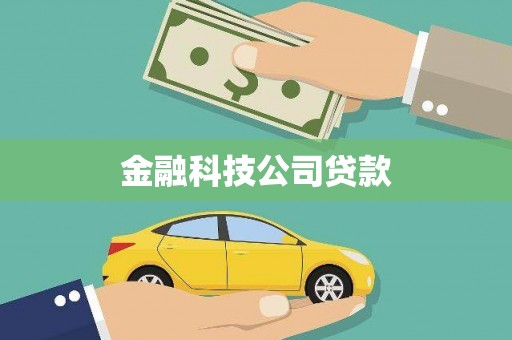 东乌旗金融科技公司贷款