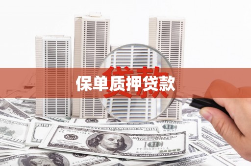 东乌旗保单质押贷款